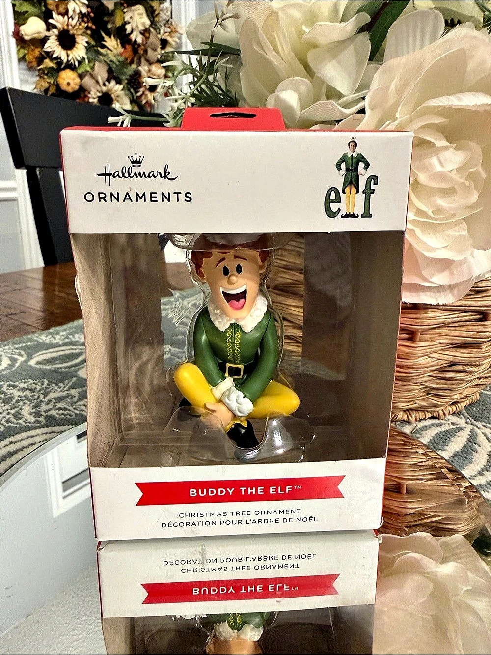 Hallmark Buddy the Elf Christmas Tree Ornament NWT